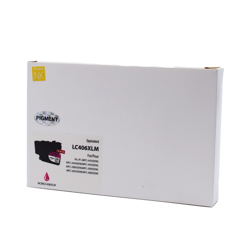 Brother LC406XLMS Alternative Premium Ink Pigment Magenta 5K